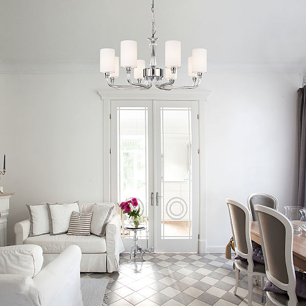 Подвесная люстра Catania 60120/8 хром Smart (60112/8)