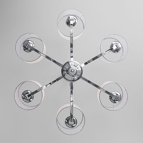 Подвесная люстра Fabiola 60124/6 хром Smart (60109/6)