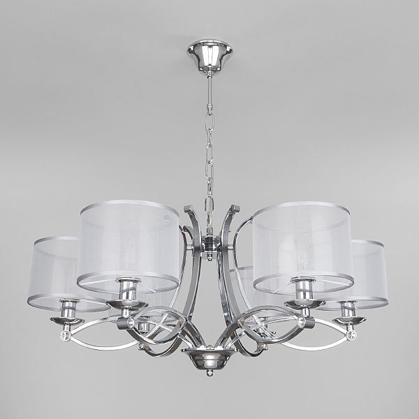 Подвесная люстра Fabiola 60124/6 хром Smart (60109/6)