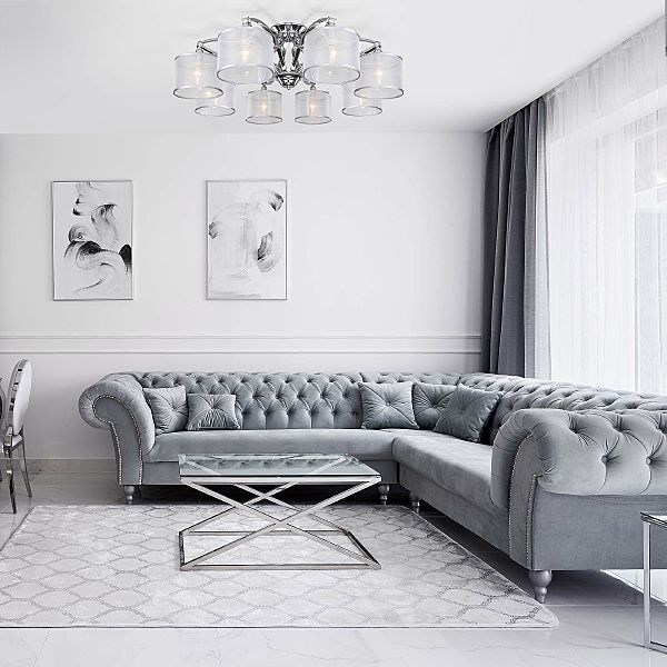 Потолочная люстра Fabiola 60124/8 хром Smart (60109/8)