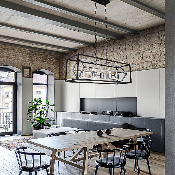 Подвесная люстра Crate 70122/5 черный