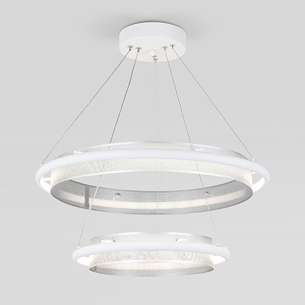 Подвесная люстра Imperio 90241/2 белый/ серебро Smart