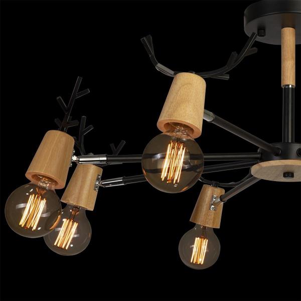 Потолочная люстра Sven 10024/8 Black