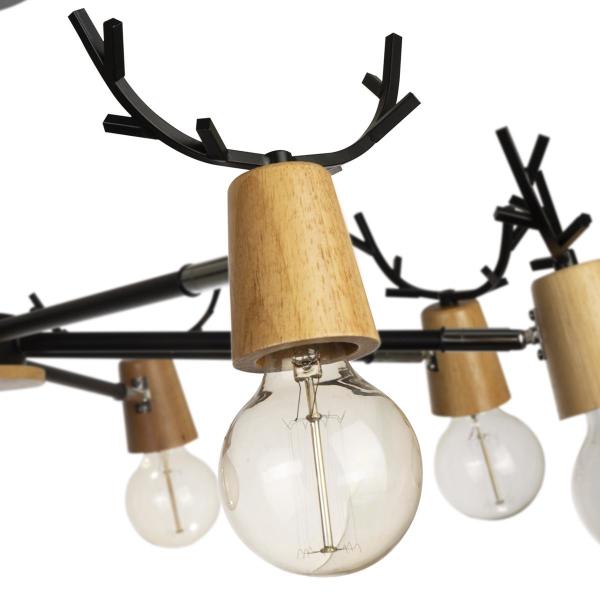 Потолочная люстра Sven 10024/8 Black