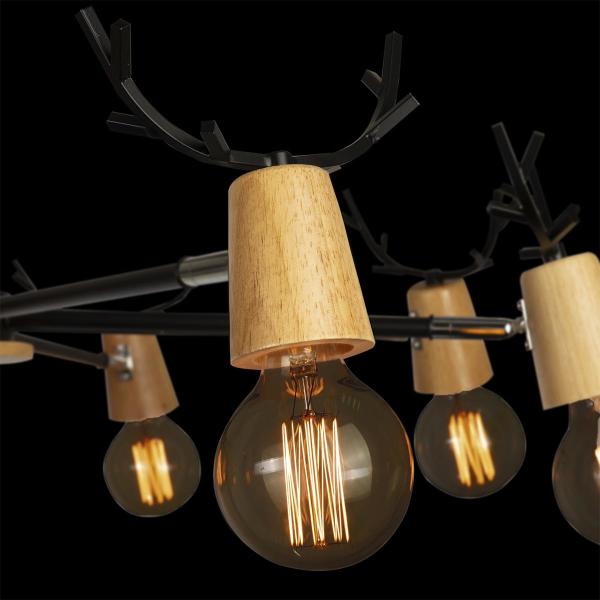 Потолочная люстра Sven 10024/8 Black