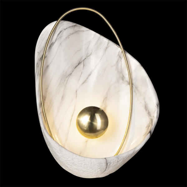 Настенное бра Clam 10043 White