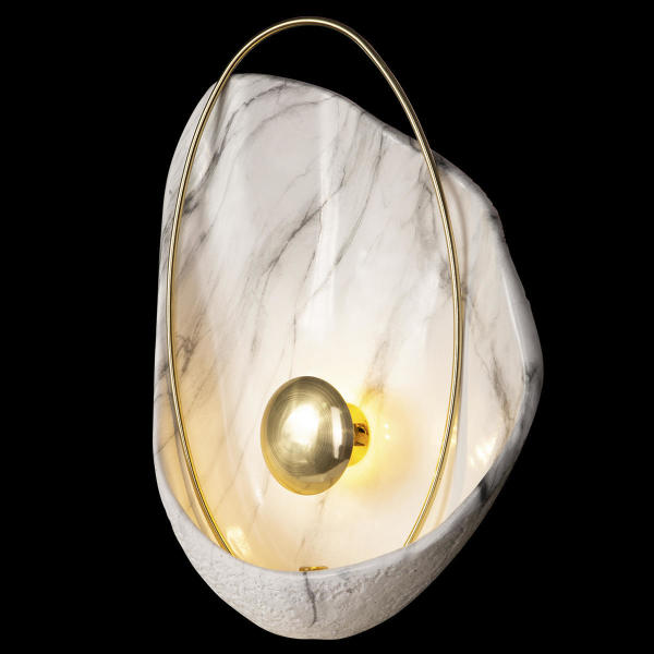 Настенное бра Clam 10043 White