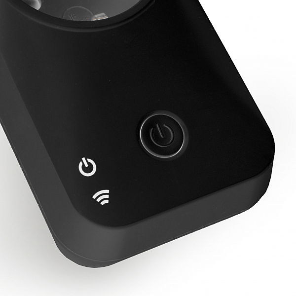 Розетка 76100/00 Умная розетка Черный матовый