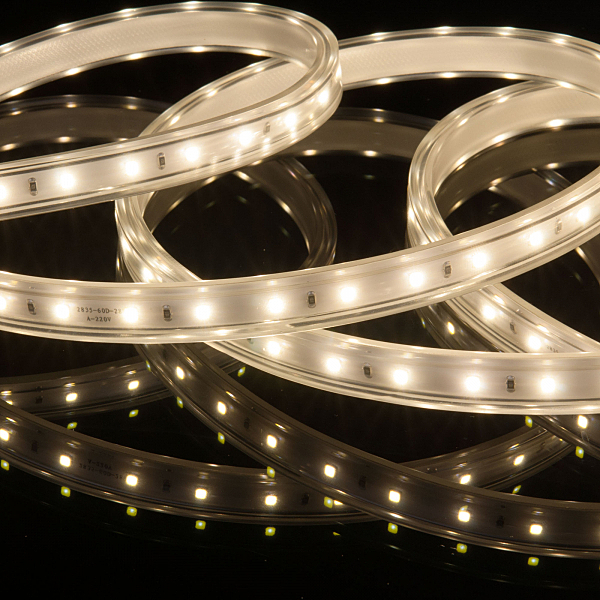 LED лента LS015 220V Лента светодиодная 220V 14,4W 120Led 2835 IP65 4200 дневной белый, 50 м (LS015 220V) a053639