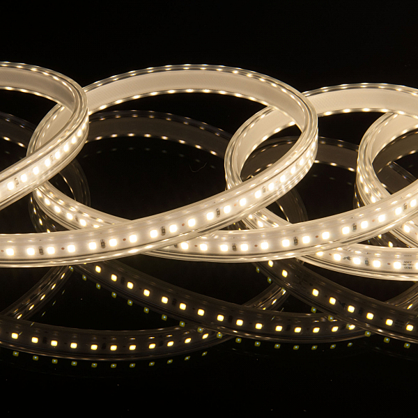 LED лента LS014 220V Лента светодиодная 220V 8W 60Led 2835 IP65 4200 дневной белый, 50 м (LS014 220V) a053637