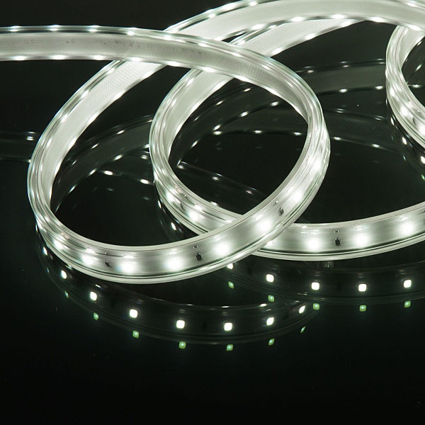 LED лента LS014 220V Лента светодиодная 220V 8W 60Led 2835 IP65 6500 холодный белый, 50 м (LS014 220V) a053638