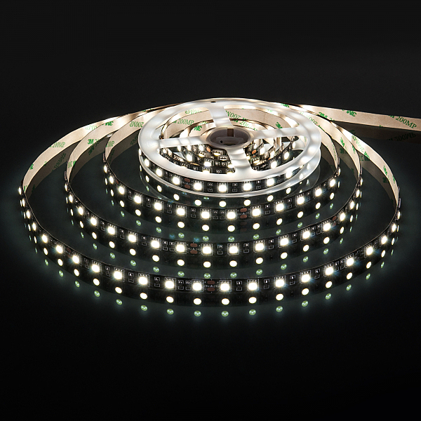 LED лента 24V 60Led 14,4W IP20 Black Лента светодиодная 60Led 14,4W IP20 6500K холодный белый (5050 24V 60Led 14,4W IP20 Black) a053684