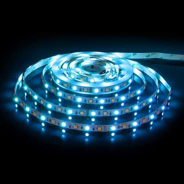 LED лента Лента светодиодная 60Led 14,4W IP20 RGB 4200K дневной белый (5050+5050 24V 60Led 14,4W IP20 RGBW)