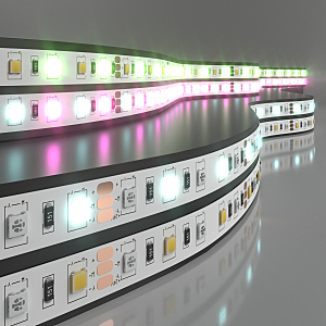 LED лента Лента светодиодная 60Led 14,4W IP20 RGB 6500K холодный белый (5050+5050 24V 60Led 14,4W IP20 RGBW)
