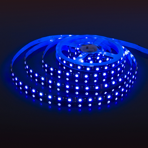 LED лента 24V 60Led 14,4W IP20 Black Лента светодиодная 60Led 14,4W IP20 мульти (5050 24V 60Led 14,4W IP20 RGB Black) a053681
