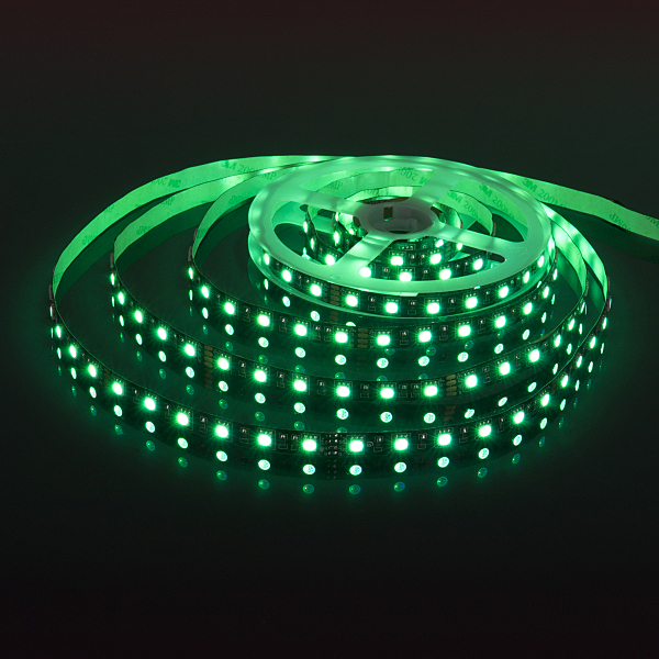 LED лента 24V 60Led 14,4W IP20 Black Лента светодиодная 60Led 14,4W IP20 мульти (5050 24V 60Led 14,4W IP20 RGB Black) a053681