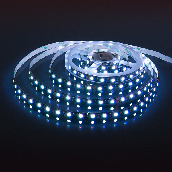 LED лента 24V 60Led 14,4W IP20 Black Лента светодиодная 60Led 14,4W IP20 мульти (5050 24V 60Led 14,4W IP20 RGB Black) a053681