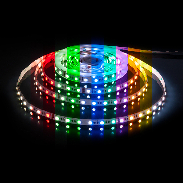 LED лента 24V 60Led 24W IP20 RGBW Лента светодиодная 60Led 24W IP20 RGB 6500K холодный белый (5050 24V 60Led 24W IP20 RGBW) a053703