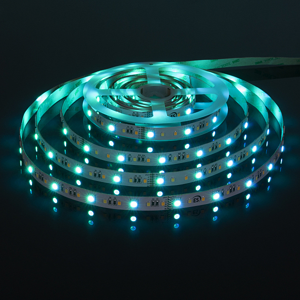 LED лента Лента светодиодная 90Led 16W IP20 MIX RGB 3300/6500 теплый белый/холодный белый (5050+2835+2835 90Le