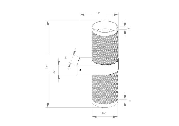 Настенный светильник Focus Design C069WL-02W
