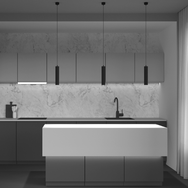 Светильник подвесной Focus P075PL-01B