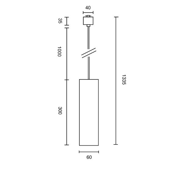 Трековый светильник Focus Unity TR025-1-GU10-B