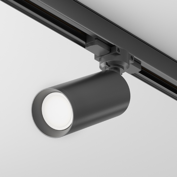 Трековый светильник Focus Trinity TR028-3-GU10-B