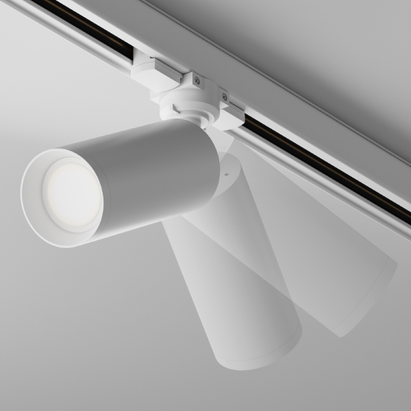 Трековый светильник Focus Trinity TR028-3-GU10-W