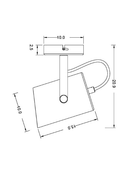 Настенное бра Elori FR4004WL-01WB