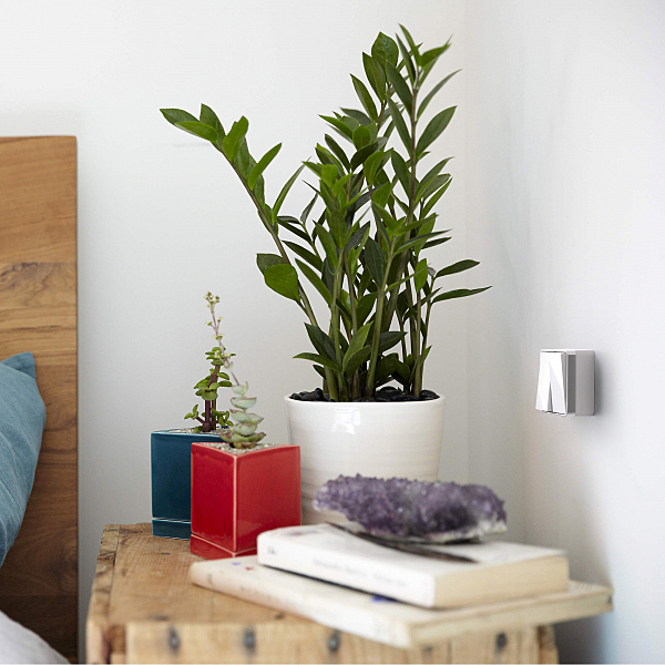 Выключатель Накладные механизмы Gallant белые W5020001/ Выключатель двухклавишный Gallant (белый)