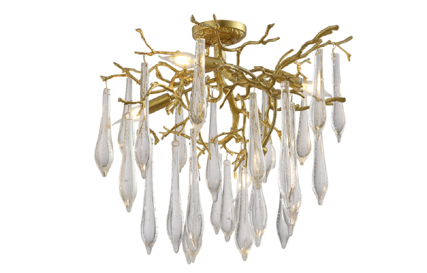 Потолочная люстра Reina REINA PL5 D600 GOLD PEARL