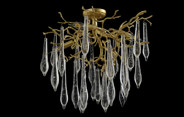 Потолочная люстра Reina REINA PL5 D600 GOLD PEARL