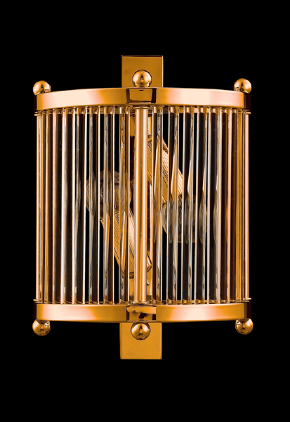 Настенное бра Tadeo TADEO AP2 GOLD/TRANSPARENTE