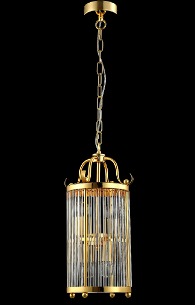 Светильник подвесной Tadeo TADEO SP4 D200 GOLD/TRANSPARENTE