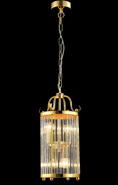 Светильник подвесной Tadeo TADEO SP4 D200 GOLD/TRANSPARENTE