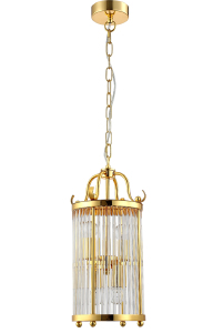 Светильник подвесной Tadeo TADEO SP4 D200 GOLD/TRANSPARENTE