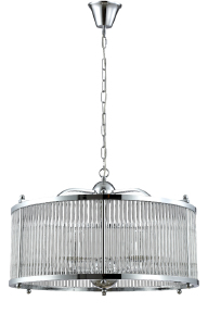Подвесная люстра Tadeo TADEO SP6 D600 CHROME/TRANSPARENTE