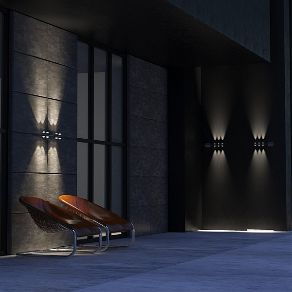 Уличный настенный светильник Calle 358573