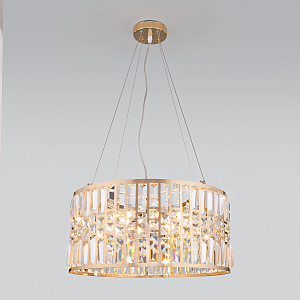 Подвесная люстра Lory 10125/5 золото/прозрачный хрусталь Strotskis Smart (10116/5)