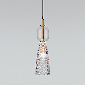 Светильник подвесной Glossy 50211/1 прозрачный