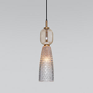 Светильник подвесной Glossy 50211/1 янтарный