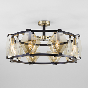 Потолочная люстра Aragon 60126/8 черный Smart (60116/8)