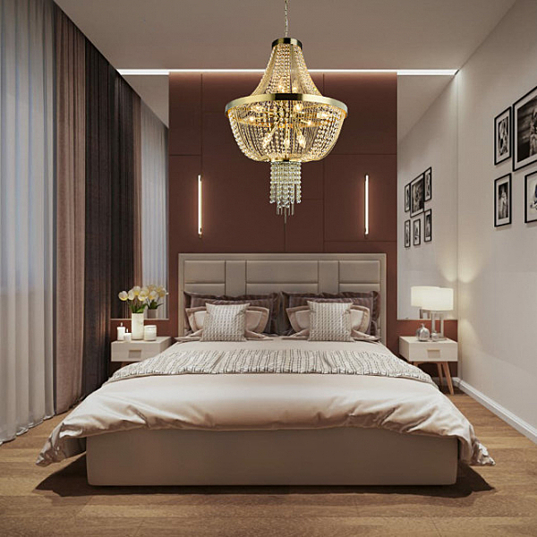 Подвесная люстра Lissone LH0043/12P-GDCG