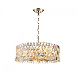 Подвесная люстра Pauline LH0044/12P-GD-CL