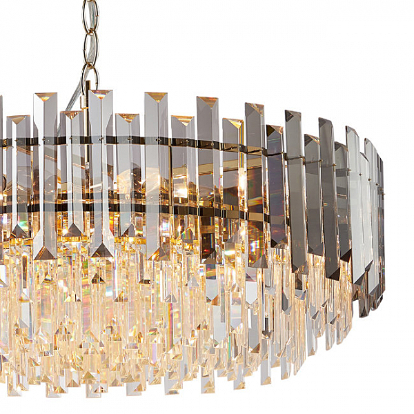 Подвесная люстра Augusta LH0045/18P-GD-SMK-CL