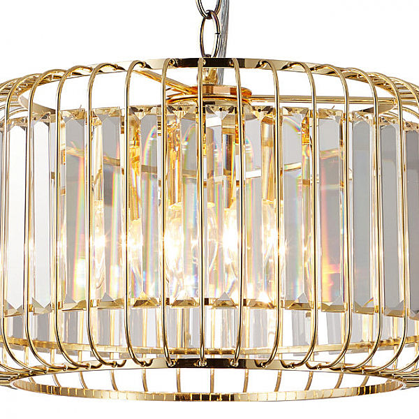 Подвесная люстра Viviana LH0047/5P-GD-CL