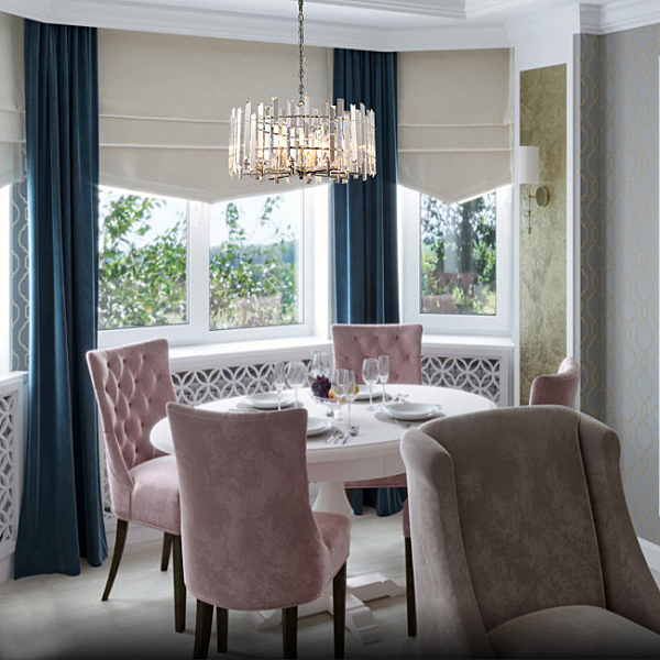 Подвесная люстра Laurina LH0049/12P-CR-CL