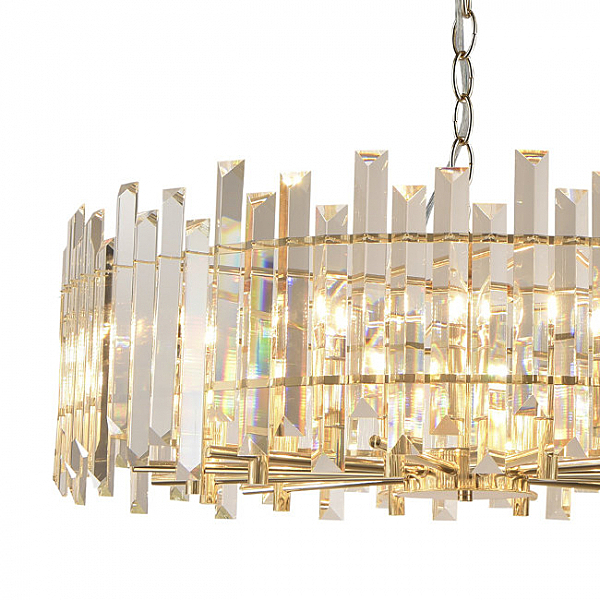 Подвесная люстра Laurina LH0049/12P-GD-CL