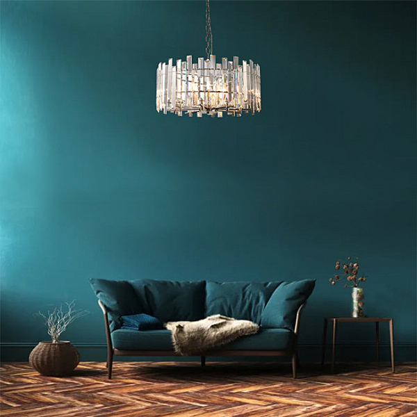 Подвесная люстра Laurina LH0049/8P-CR-CL