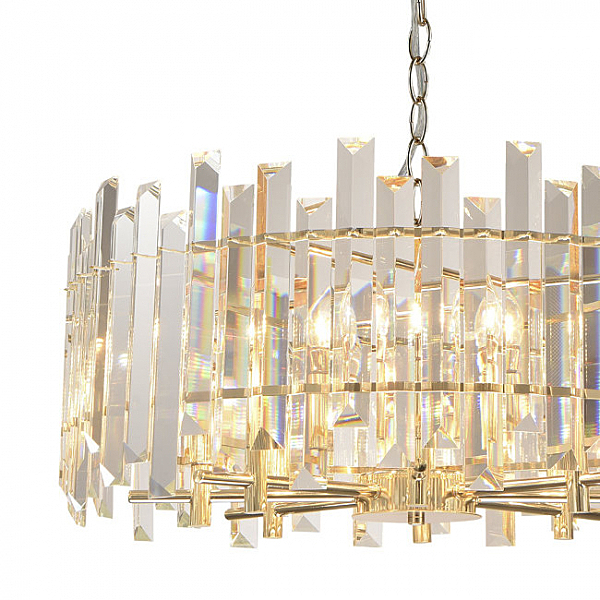 Подвесная люстра Laurina LH0049/8P-GD-CL